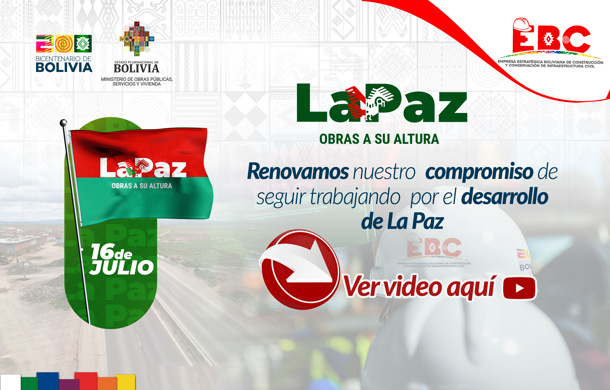 FELIZ ANIVERSARIO, LA PAZ - EBC