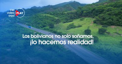 Los bolivianos no solo soñamos, ¡lo hacemos realidad! Los bolivianos no solo soñamos, ¡lo hacemos realidad!