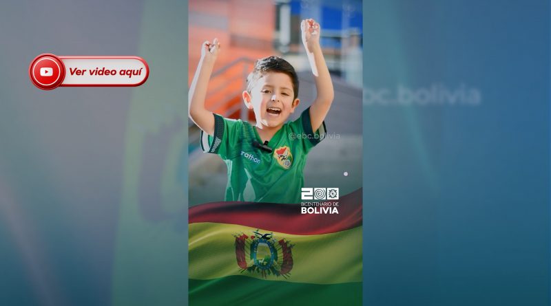 EL ORGULLO DE SER BOLIVIANO SE VIVE DESDE LA CUNA